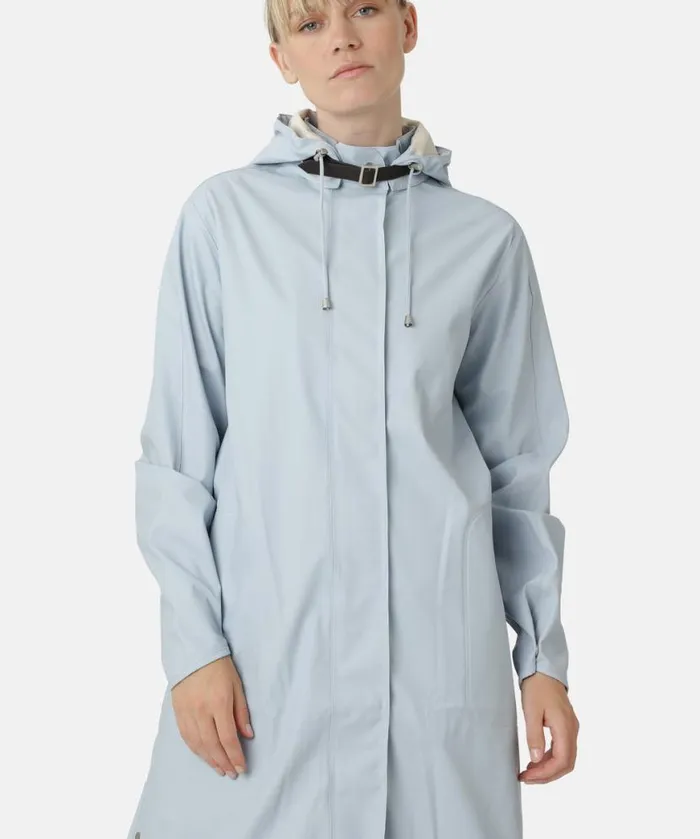 Women Raincoats Ilse Jacobsen Raincoat 8211 Blue Bell