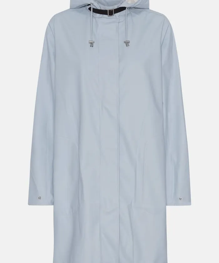 Women Raincoats Ilse Jacobsen Raincoat 8211 Blue Bell