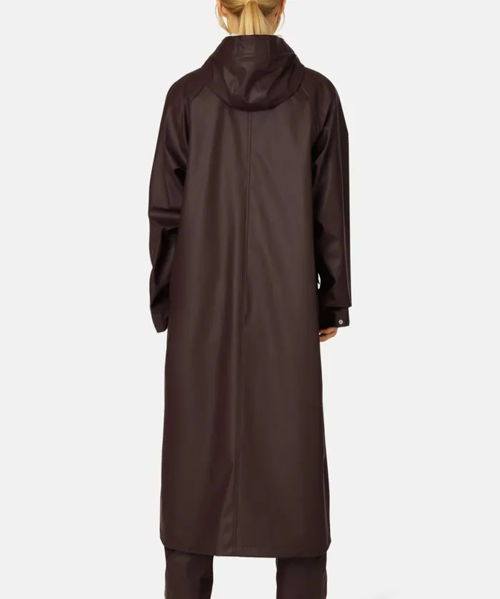 Women Raincoats Ilse Jacobsen Raincoat 8211 Ganache Women Raincoats Ilse Jacobsen Raincoat 8211 Ganache