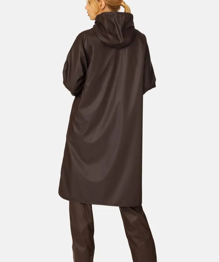 Women Raincoats Ilse Jacobsen Raincoat 8211 Ganache Women Raincoats Ilse Jacobsen Raincoat 8211 Ganache
