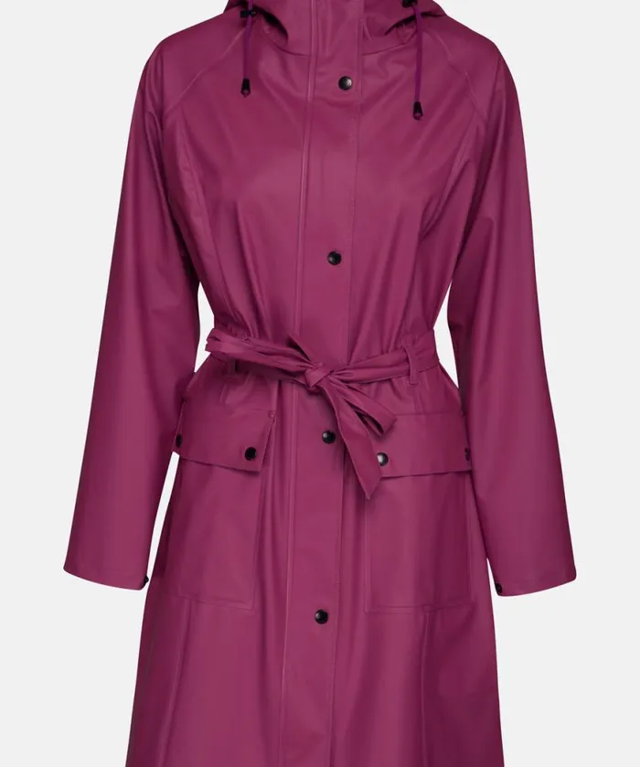 Women Raincoats Ilse Jacobsen Raincoat 8211 Jam