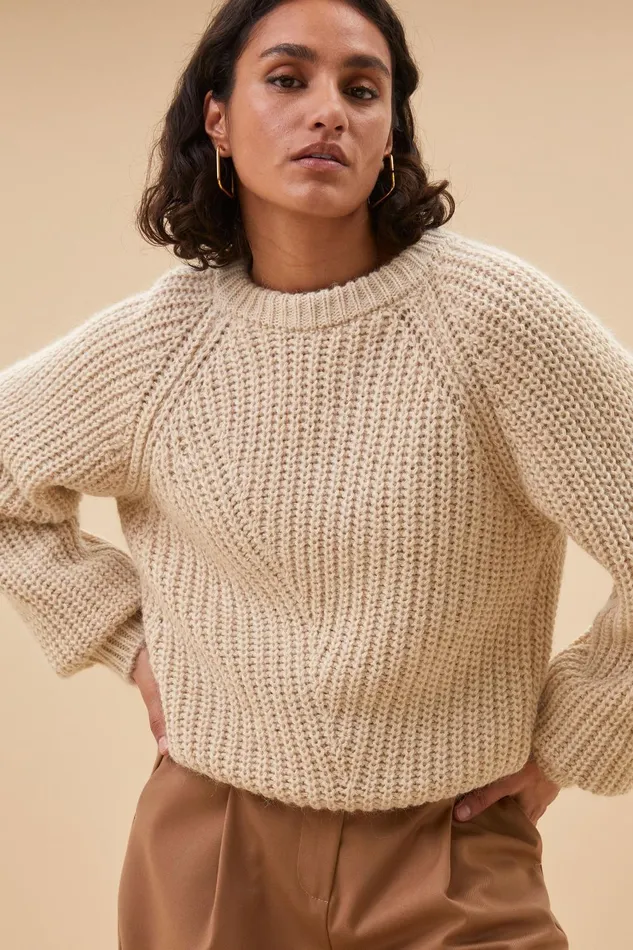 Women Ro Pullover Sand Bybar Pullovers