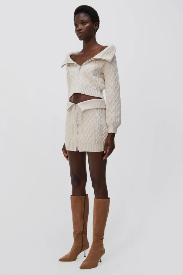 Women Salma Pullover Ivory Jonathan Simkhai Knitwear