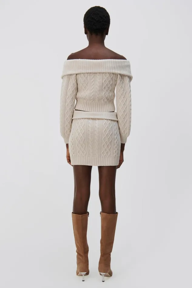 Women Salma Pullover Ivory Jonathan Simkhai Knitwear
