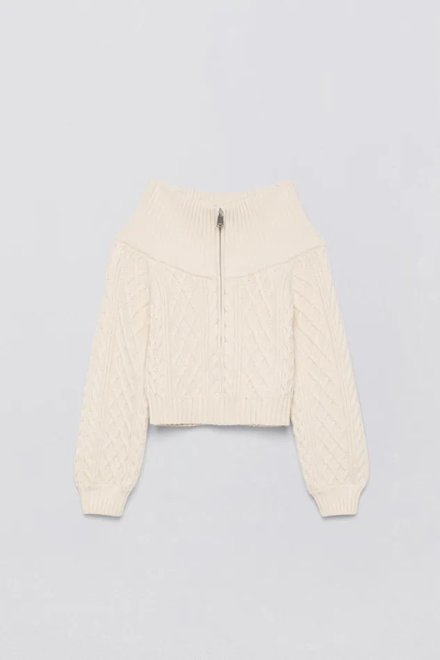 Women Salma Pullover Ivory Jonathan Simkhai Knitwear