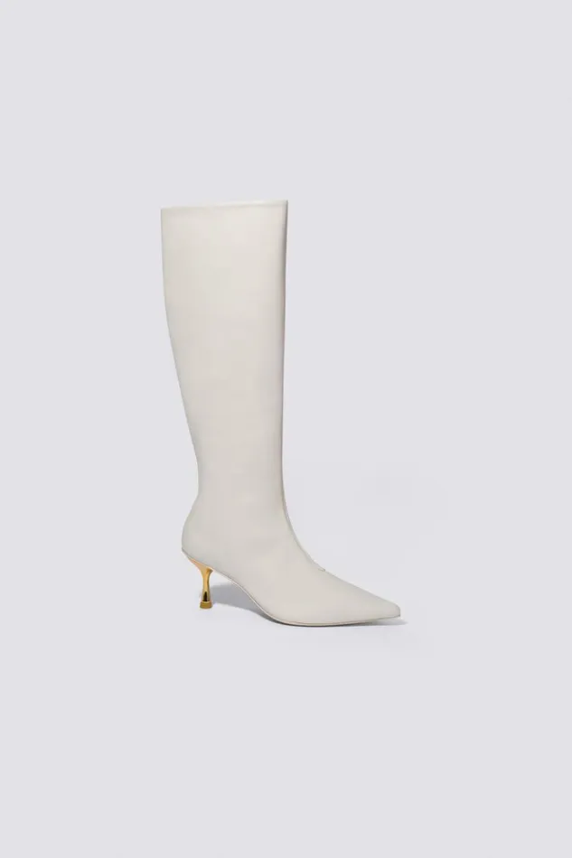 Women Sam Boot Ivory Jonathan Simkhai Footwear