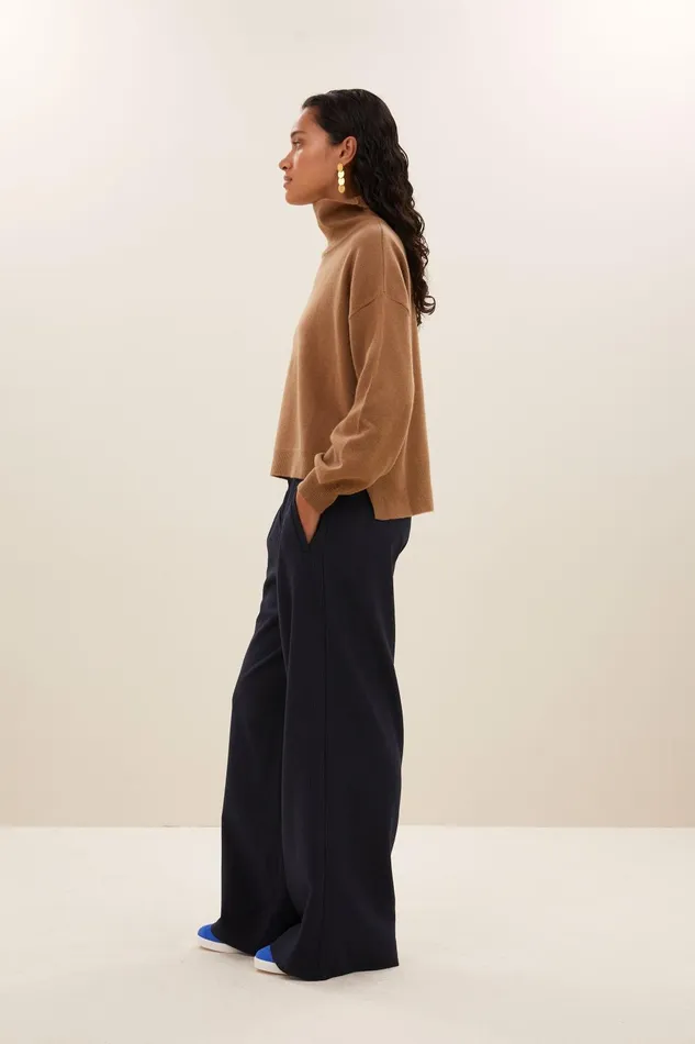 Women Sammie Pullover Camel Bybar Pullovers