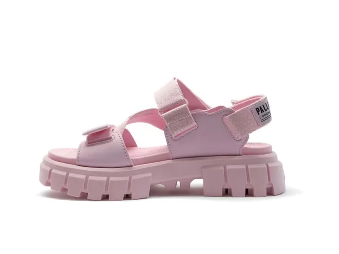 Women Sandals PALLADIUM REVOLT SANDAL MONO Cold Pink Women Sandals PALLADIUM REVOLT SANDAL MONO Cold Pink