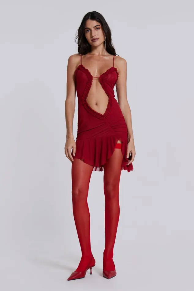 Women Scarlett Mini Fatale Jaded London Mini Dresses