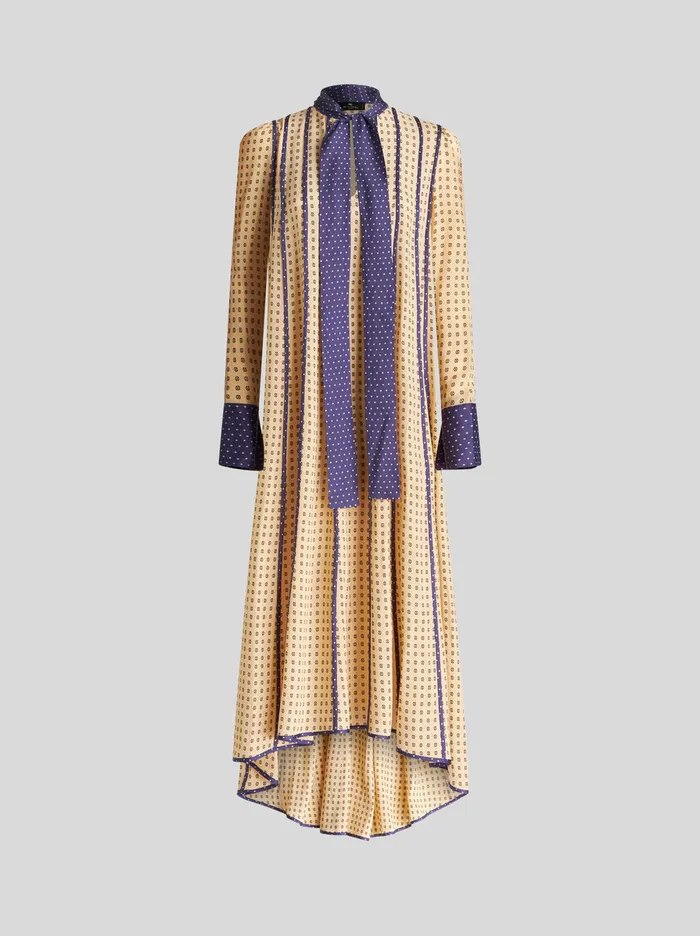 Women Segmented Midi Dress Etro Dresses