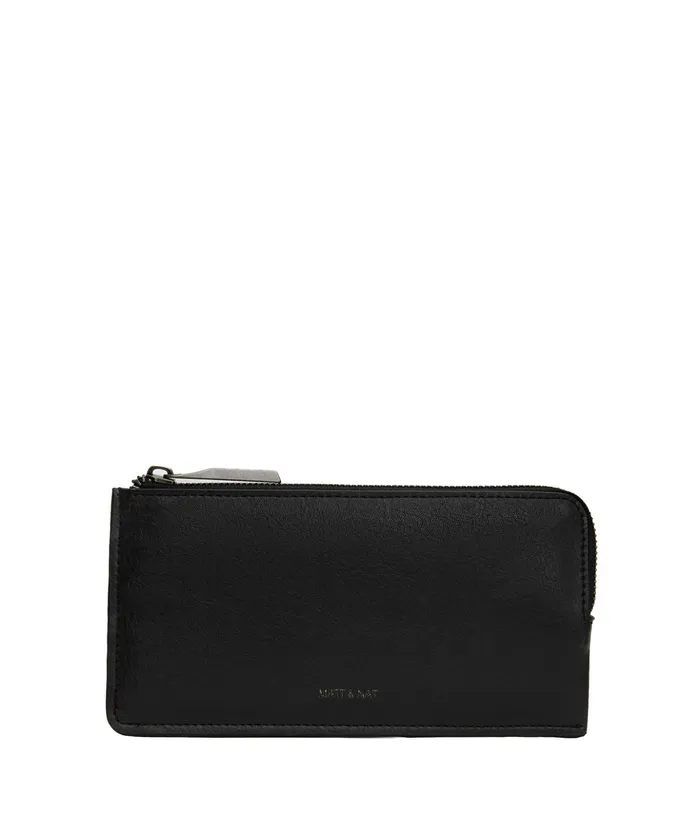 Women Seva Vegan Wallet 8211 Vintage Black Matt and Nat Wallets