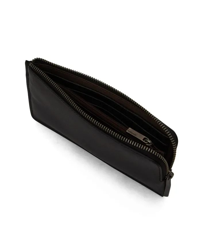 Women Seva Vegan Wallet 8211 Vintage Black Matt and Nat Wallets