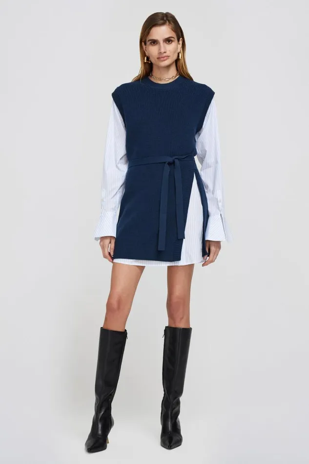 Women Shai Dress Midnight Jonathan Simkhai Dresses and Jumpsuits