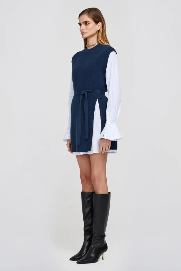 Women Shai Dress Midnight Jonathan Simkhai Dresses and Jumpsuits