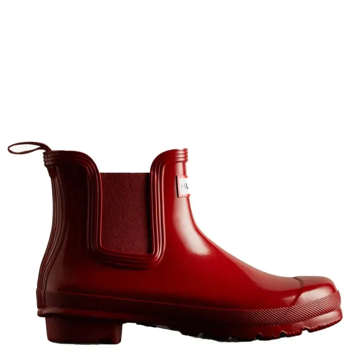 Women Short and Ankle Boots Hunter Boots Original Gloss Chelsea Boots 8211 Hunter Boots Military Red Women Short and Ankle Boots Hunter Boots Original Gloss Chelsea Boots 8211 Hunter Boots Military Red
