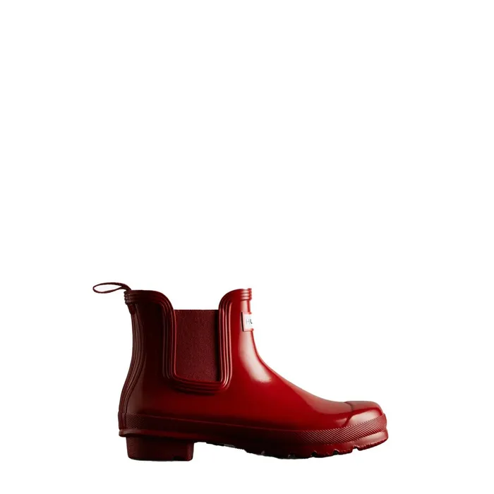 Women Short and Ankle Boots Hunter Boots Original Gloss Chelsea Boots 8211 Hunter Boots Military Red Women Short and Ankle Boots Hunter Boots Original Gloss Chelsea Boots 8211 Hunter Boots Military Red