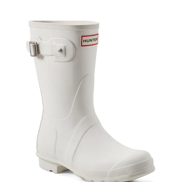 Women Short and Ankle Boots Hunter Boots Original Short Rain Boots Ivory Women Short and Ankle Boots Hunter Boots Original Short Rain Boots Ivory