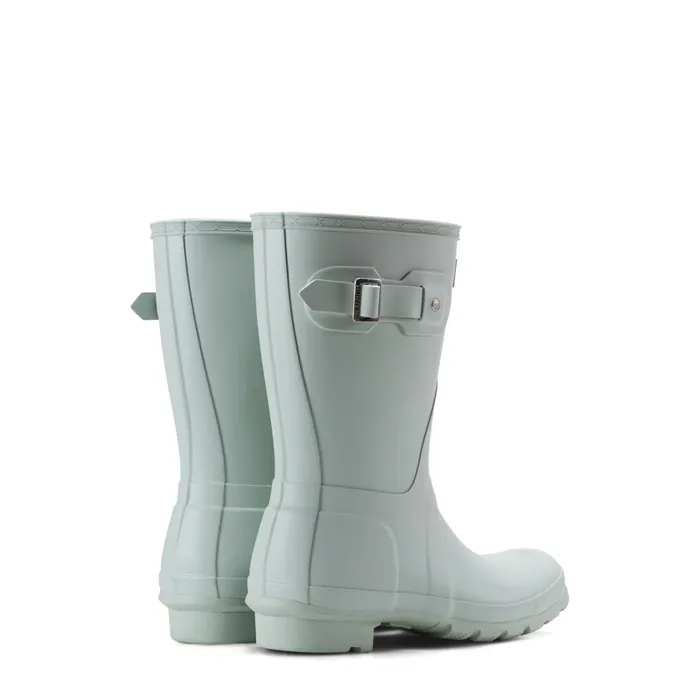 Women Short and Ankle Boots Hunter Boots Original Short Rain Boots Light Green Women Short and Ankle Boots Hunter Boots Original Short Rain Boots Light Green