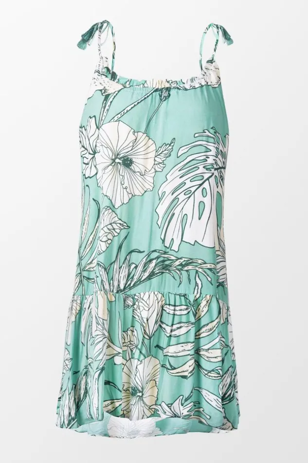 Women Short Dresses Cupshe Emmeline Leafy Ruffle Loose Waisted Drawstring Slip Dress Green Women Short Dresses Cupshe Emmeline Leafy Ruffle Loose Waisted Drawstring Slip Dress Green