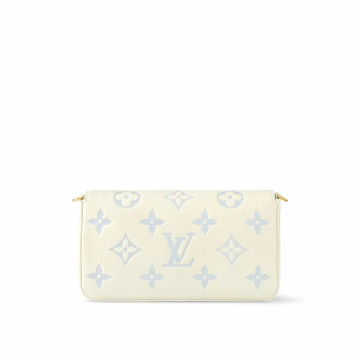 Women Shoulder and Totes Louis Vuitton Louis Vuitton M83025 Flicie Pochette Candy Blue 8211 Louis Vuitton Handbag Store