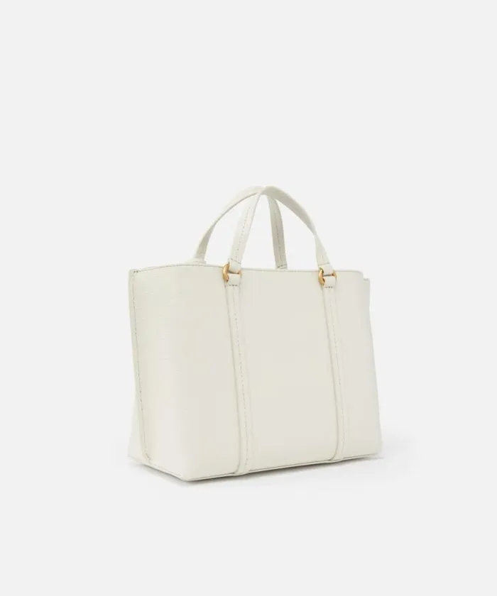 Women Shoulder Bags Pinko Large Tumbled Leather Shopper Bag Whitewhiteantique Gold Women Shoulder Bags Pinko Large Tumbled Leather Shopper Bag Whitewhiteantique Gold