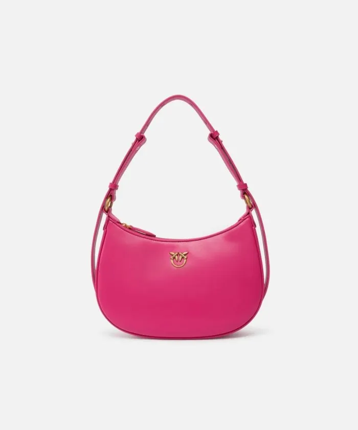 Women Shoulder Bags Pinko Mini LoveBag Half Moon Simply Pinko Pinkantique Gold Women Shoulder Bags Pinko Mini LoveBag Half Moon Simply Pinko Pinkantique Gold