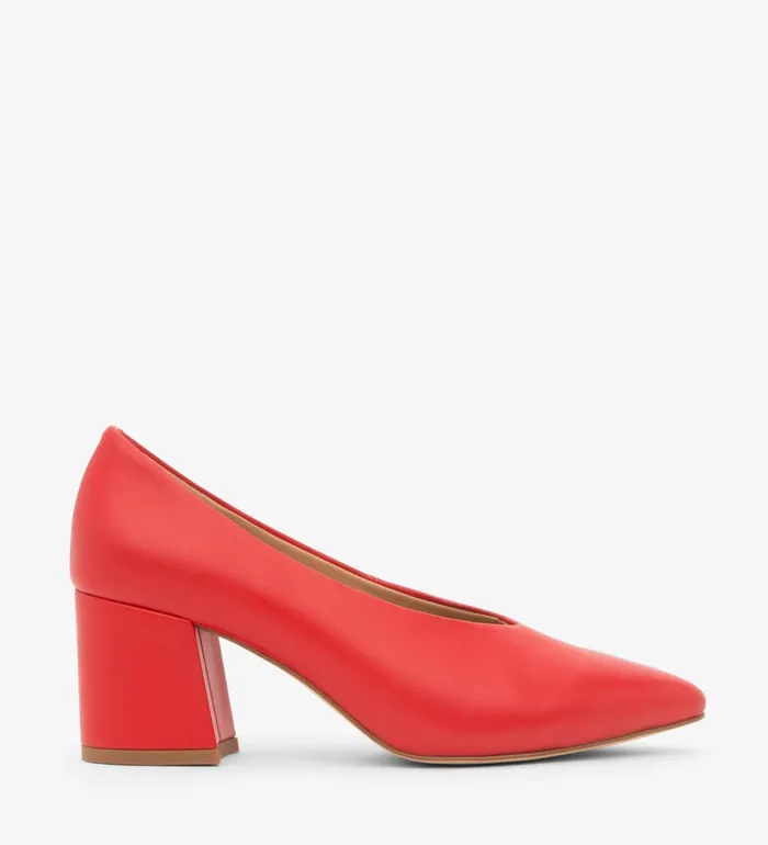 Women Sibyl Vegan Block Heels Ruby Matt and Nat Heels