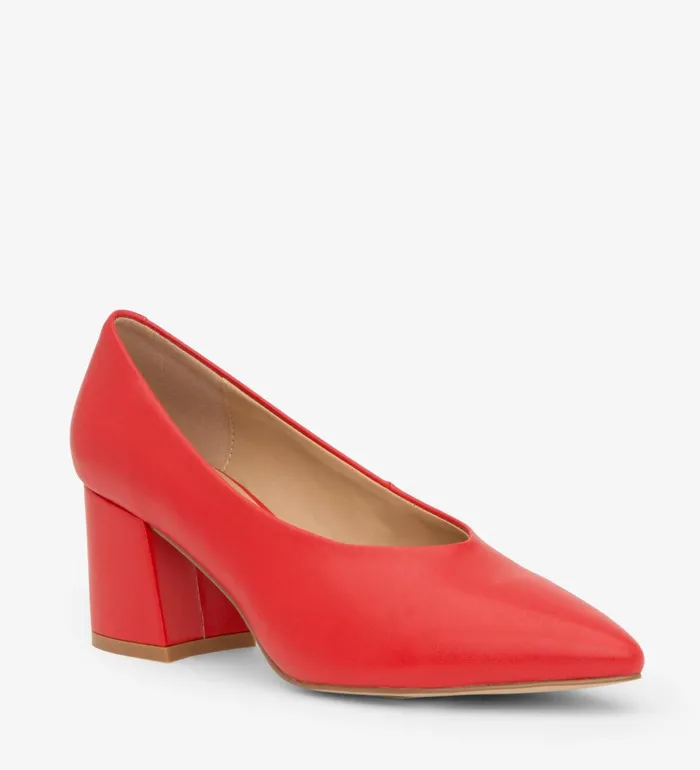 Women Sibyl Vegan Block Heels Ruby Matt and Nat Heels