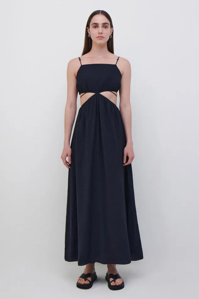 Women Signature Amora Coverup Dress Black Jonathan Simkhai Dresses and Jumpsuits
