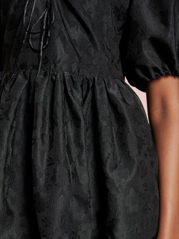Women Sister Jane Dresses DREAM Coco Organza Mini Dress Coal Black