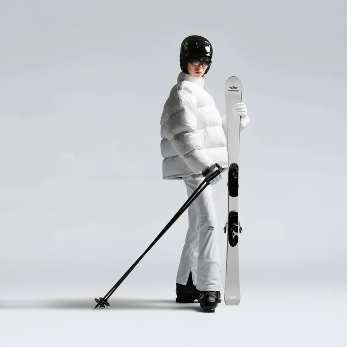 Women Ski Balenciaga Skiwear 8211 3b Sports Icon 5pocket Ski Trousers In White Women Ski Balenciaga Skiwear 8211 3b Sports Icon 5pocket Ski Trousers In White