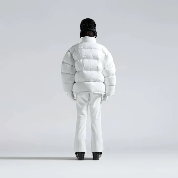 Women Ski Balenciaga Skiwear 8211 3b Sports Icon 5pocket Ski Trousers In White