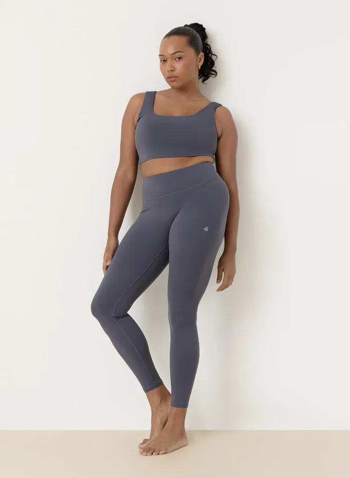 Women Slate Blue Fourth High Waisted Legging Elessia 4th and Reckless Leggings