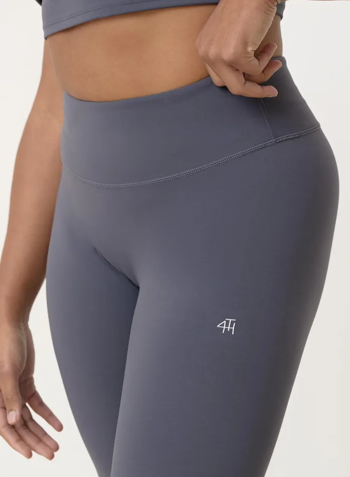 Women Slate Blue Fourth High Waisted Legging Elessia 4th and Reckless Leggings