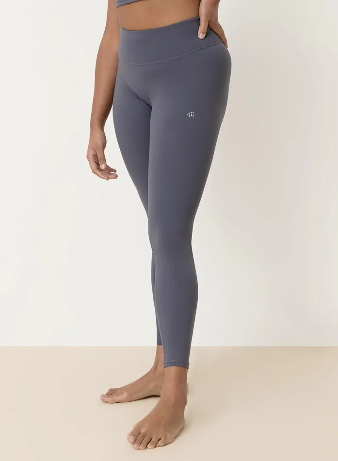 Women Slate Blue Fourth High Waisted Legging Elessia 4th and Reckless Leggings