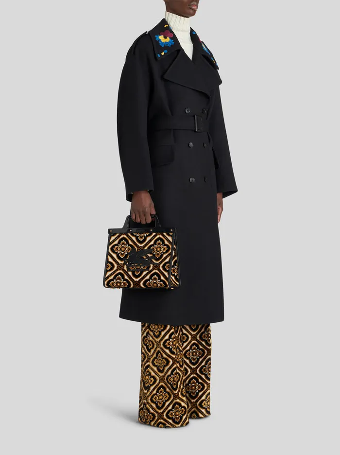 Women Small Jacquard Love Trotter Bag Etro Shopping Bags