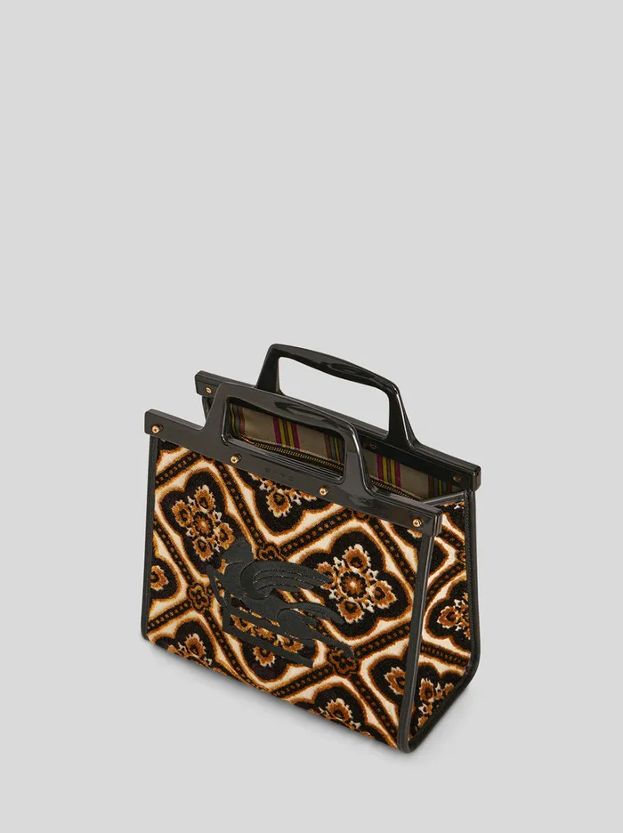 Women Small Jacquard Love Trotter Bag Etro Shopping Bags