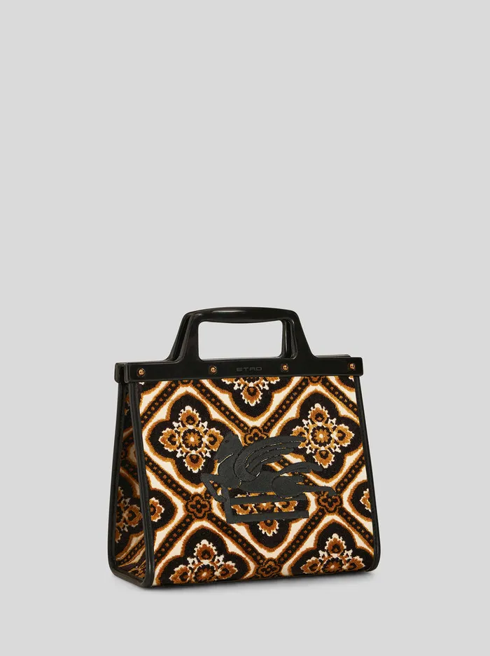 Women Small Jacquard Love Trotter Bag Etro Shopping Bags