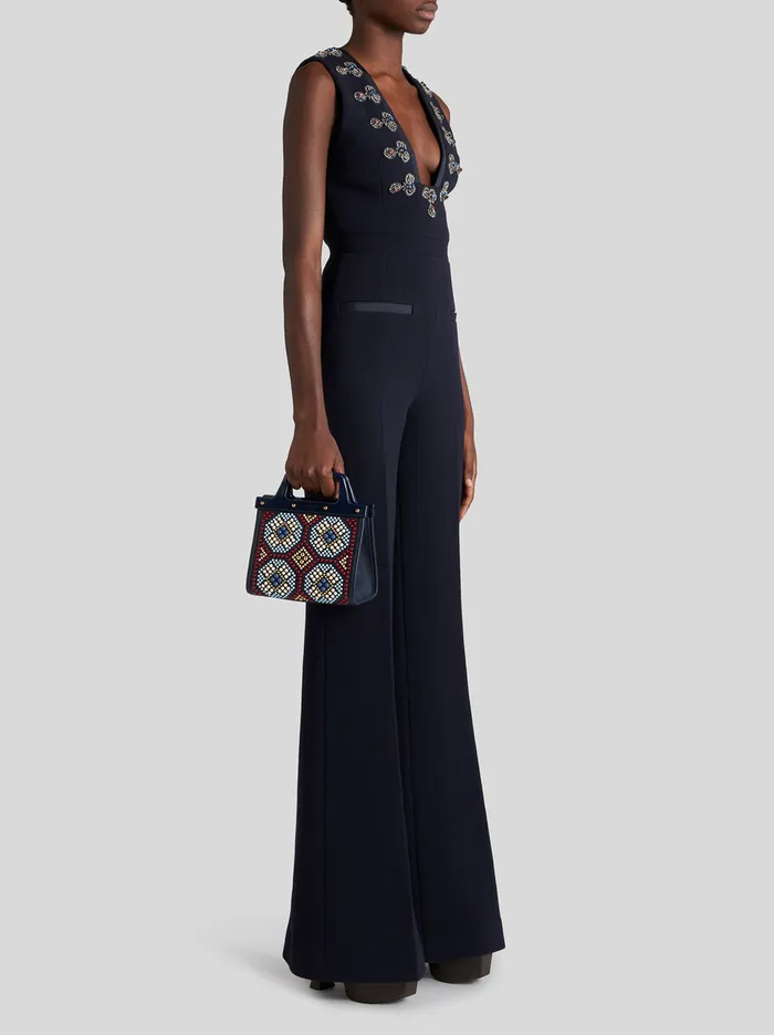 Women Small Love Trotter Bag With Studs Etro Shopping Bags