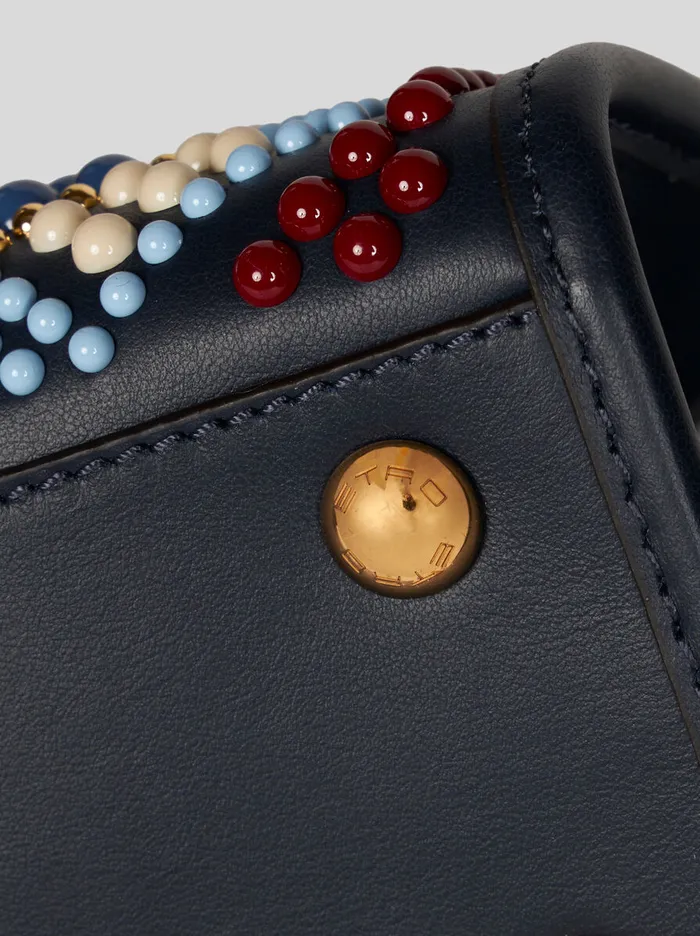 Women Small Love Trotter Bag With Studs Etro Shopping Bags