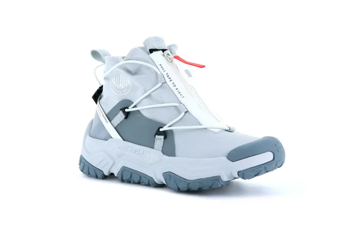 Women Sneakers PALLADIUM OFFGRID HI ZIP WATERPROOF Glacier Grey Women Sneakers PALLADIUM OFFGRID HI ZIP WATERPROOF Glacier Grey