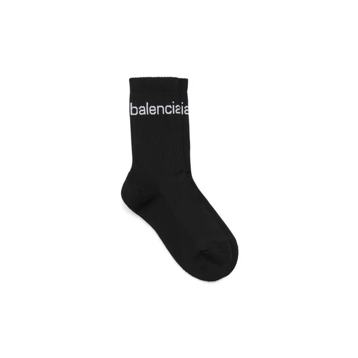 Women Socks and Tights Balenciaga Balcom Socks In Black