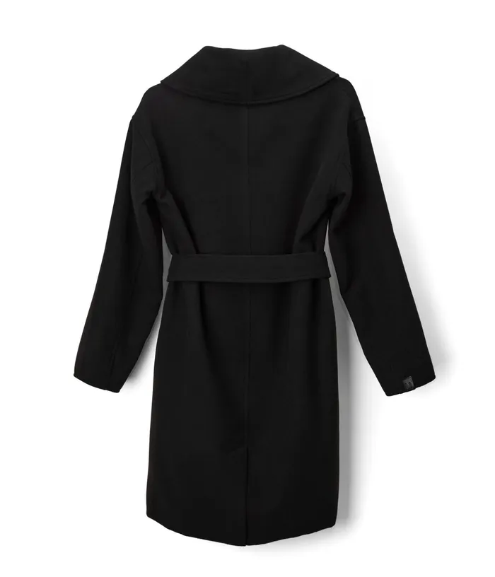 Women Sohee Vegan Coat Black Matt and Nat Jackets