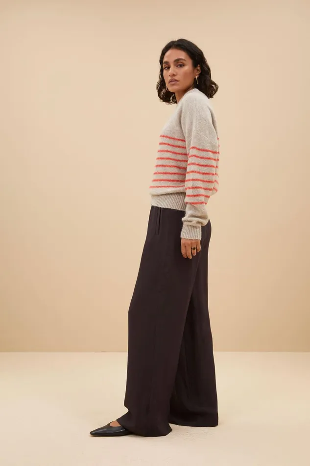 Women Sonny Stripe Pullover Lipstick Bybar Pullovers