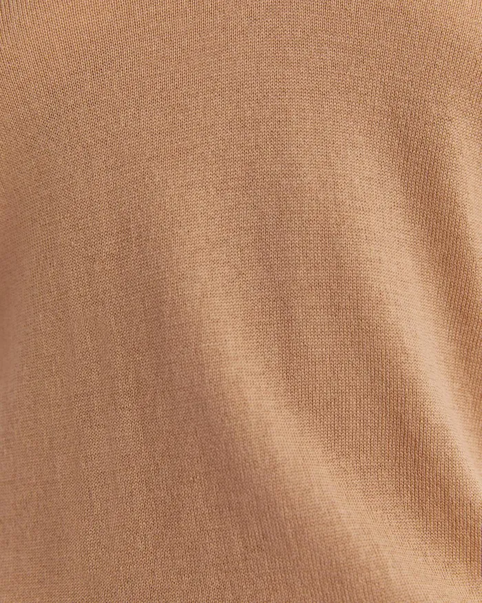 Women Sportscraft Knits and Cardigans Francis Merino VNeck Knit Tan