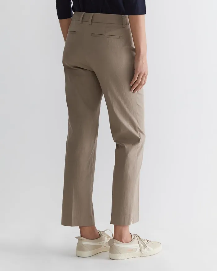 Women Sportscraft Pants Evie Straight Capri Pant Cappuccino