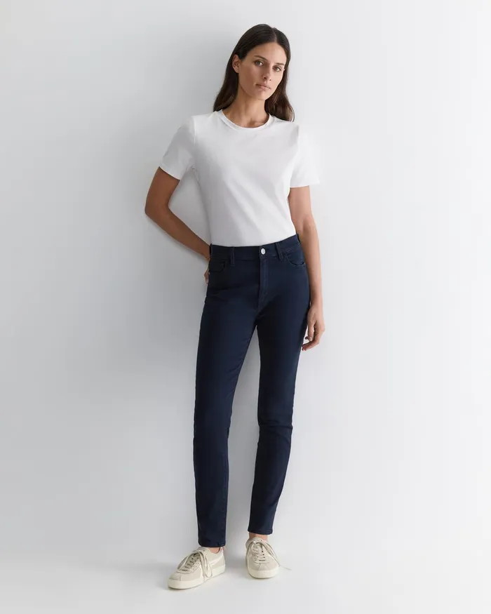 Women Sportscraft Pants Jackie High Waist Skinny Jean Dark Wash