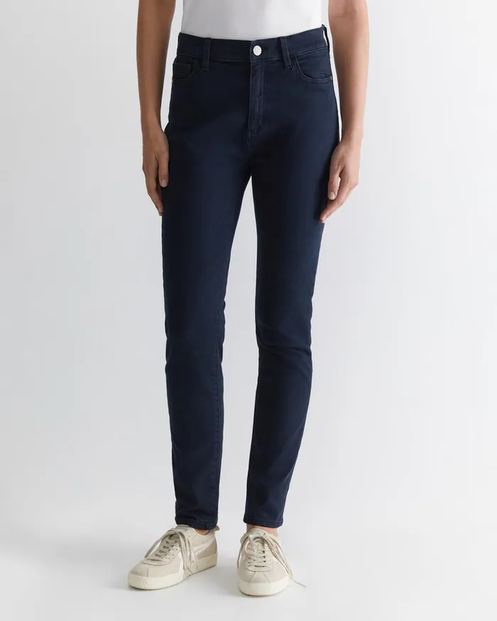 Women Sportscraft Pants Jackie High Waist Skinny Jean Dark Wash