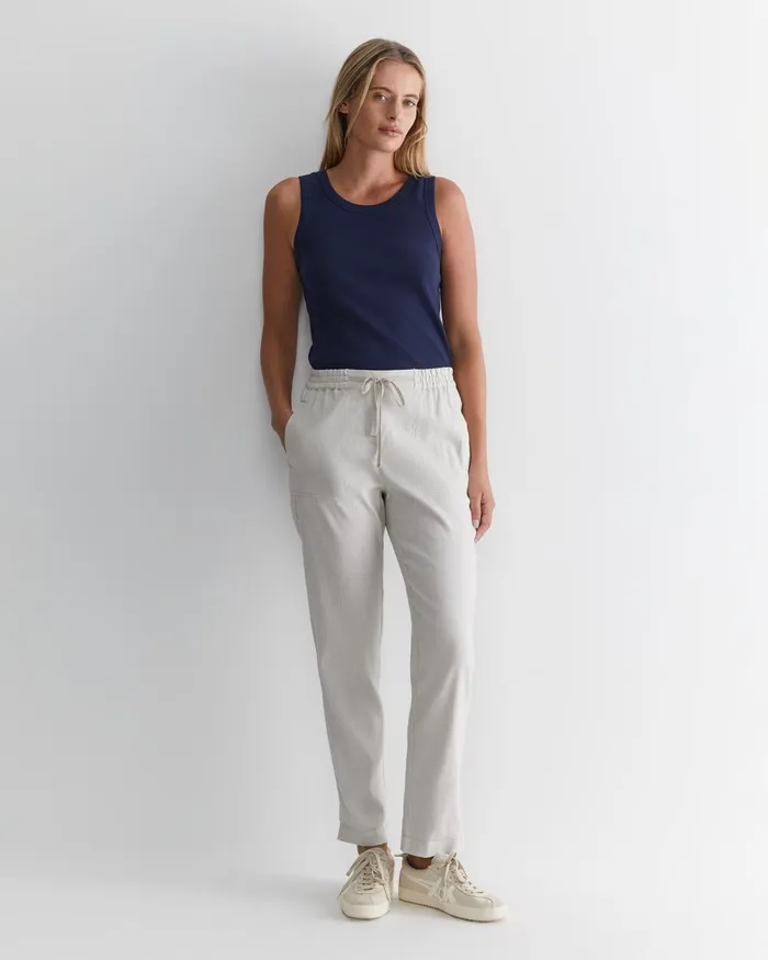 Women Sportscraft Pants Rosa Linen Pant Natural