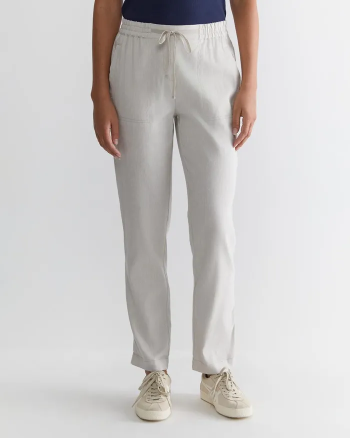 Women Sportscraft Pants Rosa Linen Pant Natural